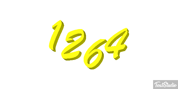 1264 Text effect