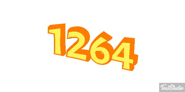 1264 Text effect