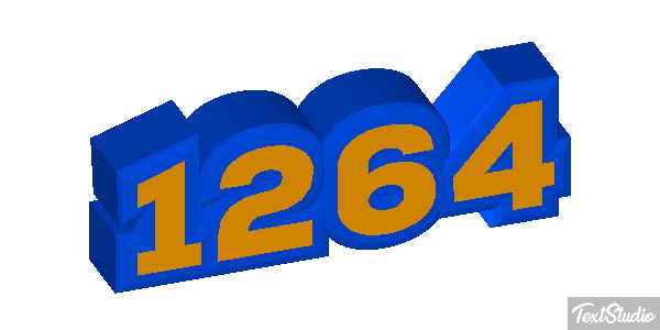 1264 Text effect
