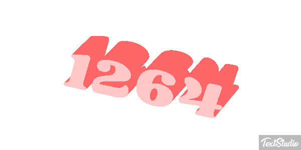 1264 Text effect
