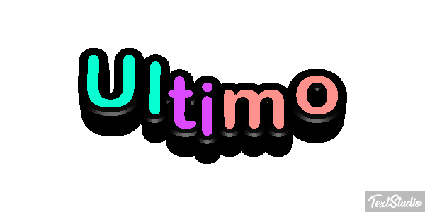 Ultimo Texteffekt