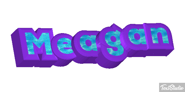 Meagan Text effect