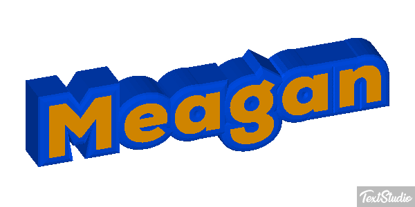 Meagan Text effect