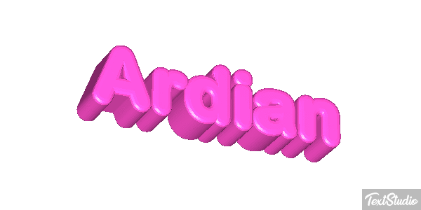Ardian Text effect