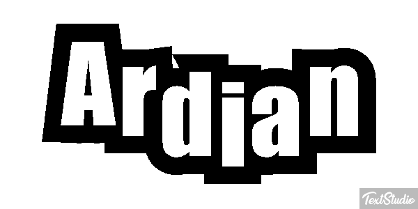 Ardian Text effect