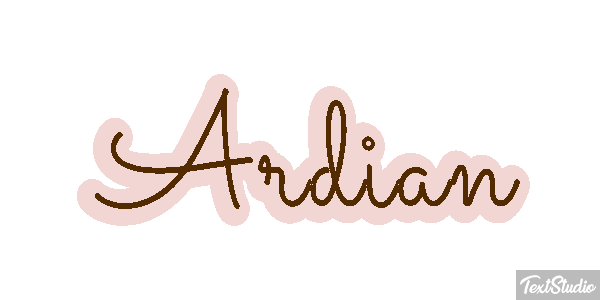 Ardian Text effect