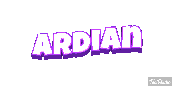 Ardian Text effect