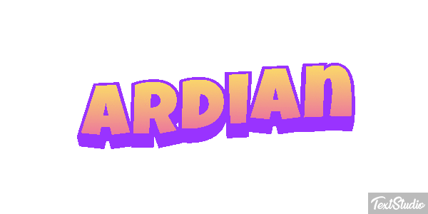 Ardian Text effect