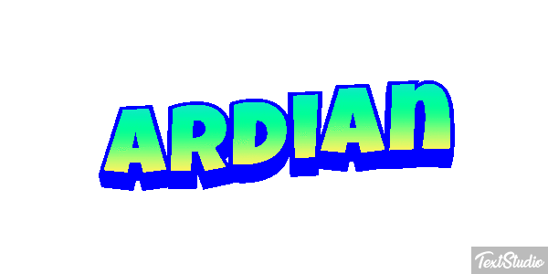 Ardian Text effect