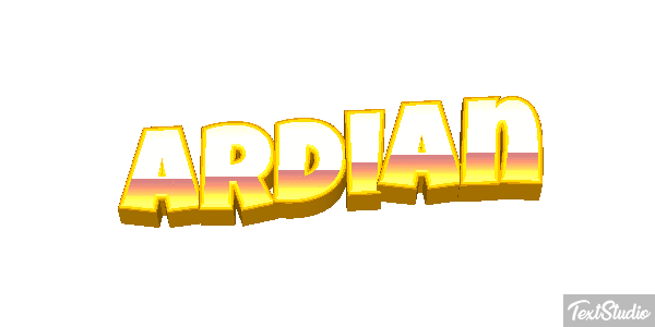 Ardian Text effect