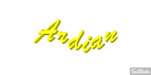 Ardian Text effect
