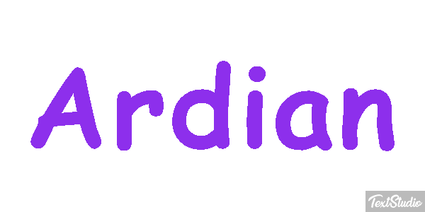 Ardian Text effect