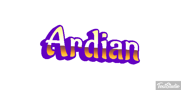 Ardian Text effect