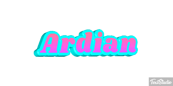 Ardian Text effect