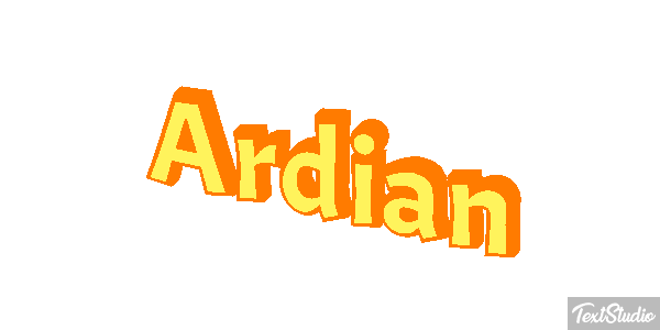 Ardian Text effect
