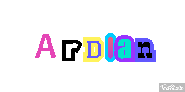 Ardian Text effect