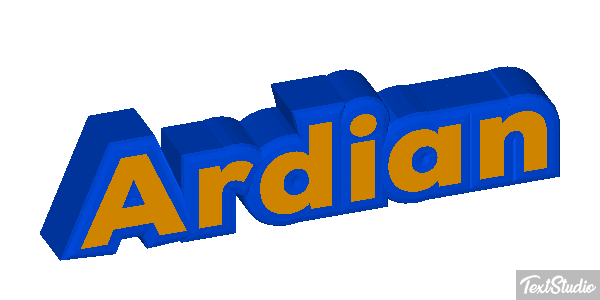 Ardian Text effect