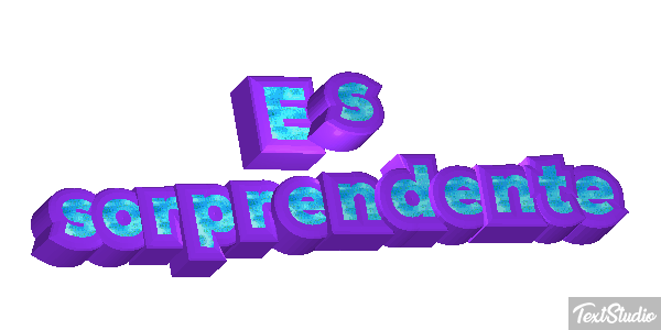 Es sorprendente Efecto de texto