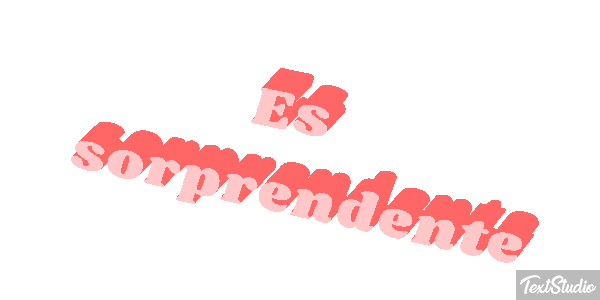 Es sorprendente Efecto de texto