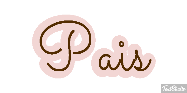 País Tekst effect