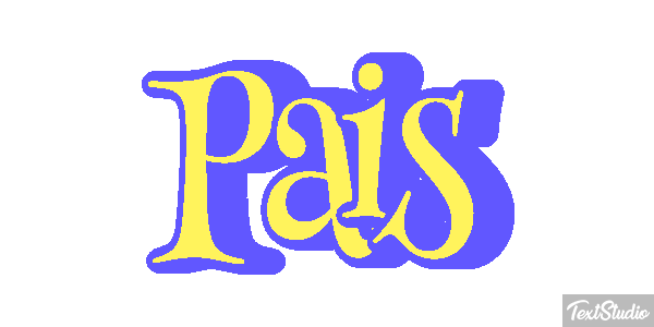 País Tekst effect