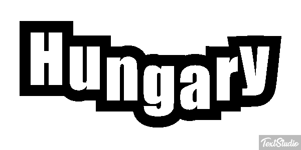 Hungary Text effect