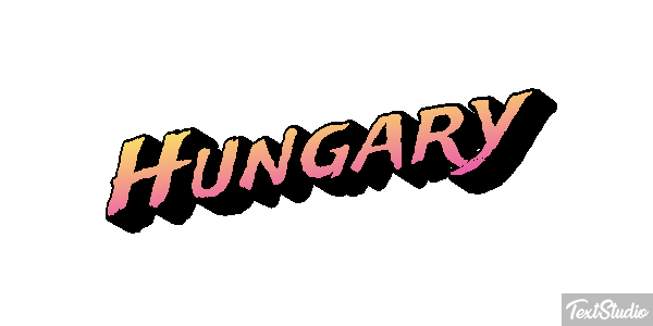 Hungary Text effect