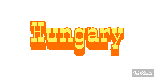 Hungary Text effect