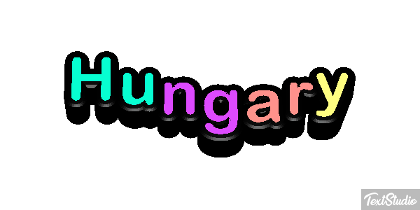 Hungary Text effect