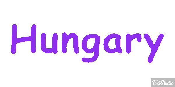 Hungary Text effect