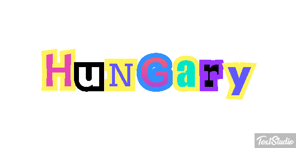 Hungary Text effect