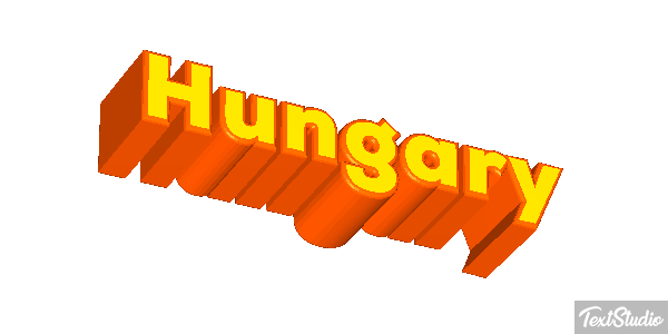Hungary Text effect