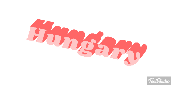 Hungary Text effect