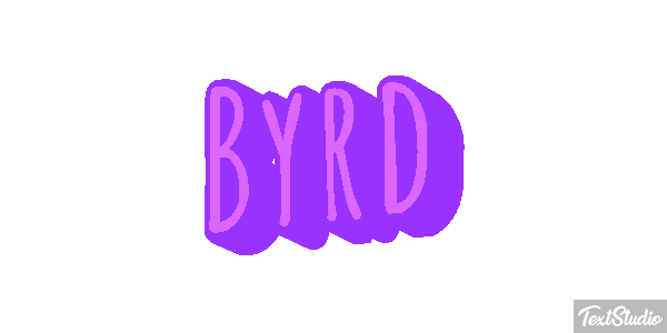 Byrd Text effect