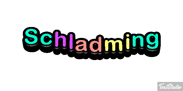 Schladming Efeito do texto