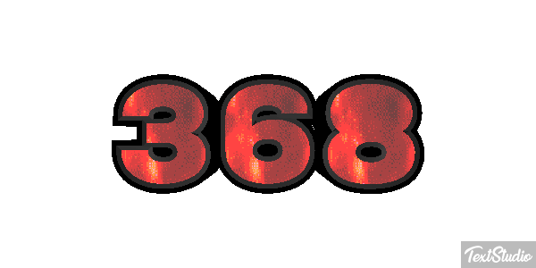 368 Tekst effect