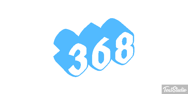 368 Tekst effect