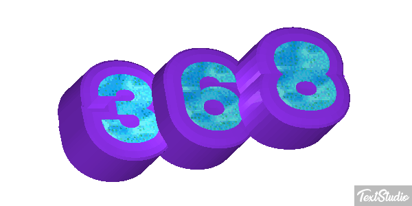 368 Tekst effect