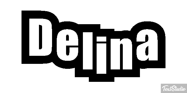 Delina Text effect