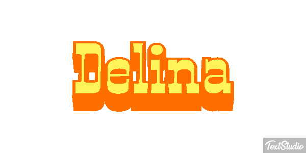 Delina Text effect