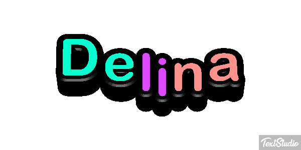 Delina Text effect