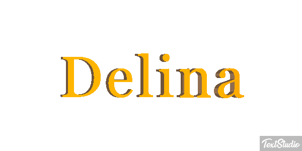 Delina Text effect