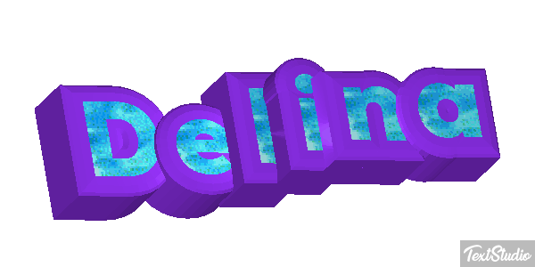 Delina Text effect