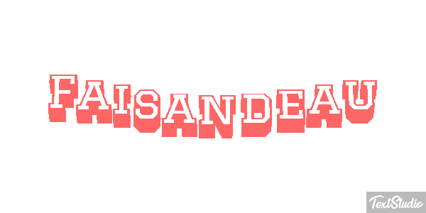 Faisandeau Effet de texte