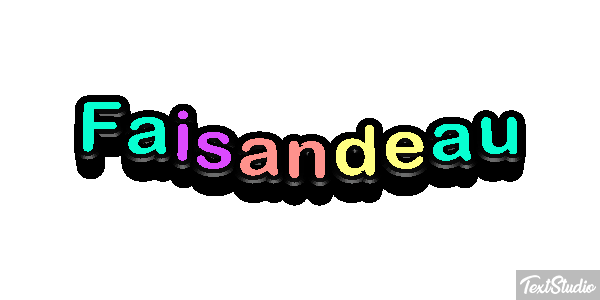 Faisandeau Effet de texte