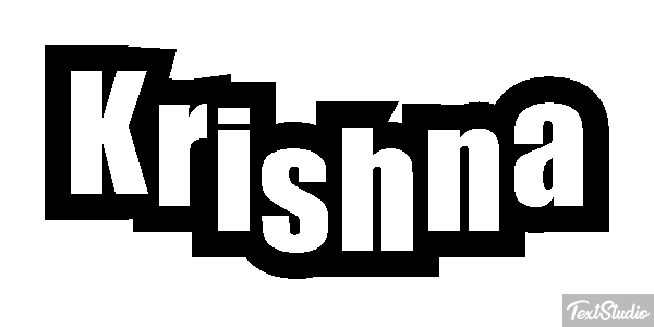 Krishna Texteffekt