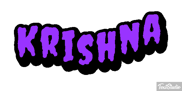 Krishna Texteffekt