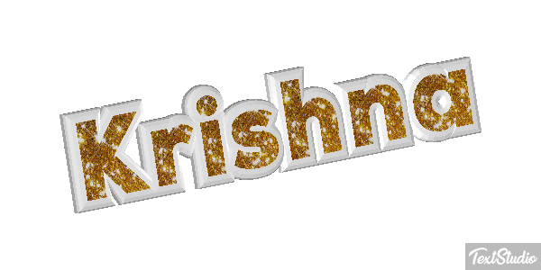 Krishna Texteffekt