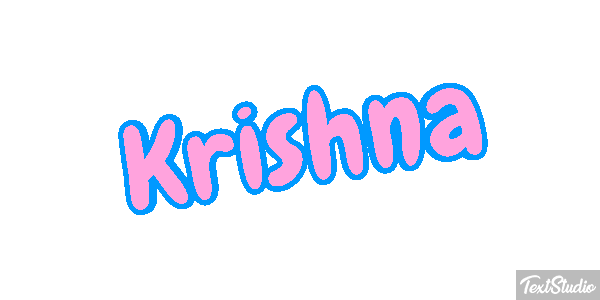 Krishna Texteffekt