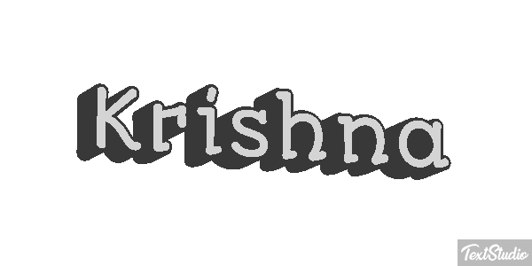 Krishna Texteffekt